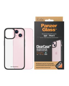 PanzerGlass™ ClearCase med D3O iPhone 15