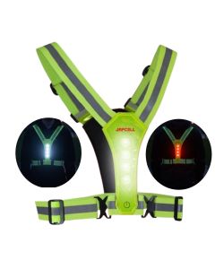 Refleksvest med LED-lys