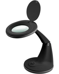 Goobay Forstørrelseslampe LED med fot - 480lm, 6w - Svart