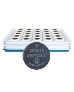Japcell CR2016 knapcelle litium batterier - 200 stk.