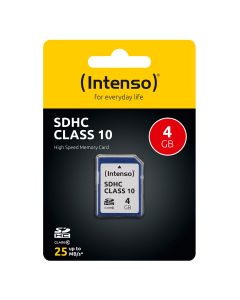 Intenso® 4 GB SD-minnekort Class 10