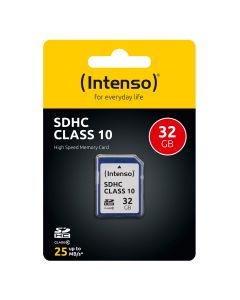 Intenso® 32 GB SD-minnekort Class 10