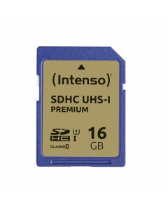 Intenso® 16 GB SDHC-minnekort Class 10, UHS-I