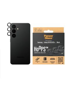 PanzerGlass™ Hoops Camera Lens Protector Samsung S 2024 | S23| S23+ | Black