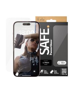 SAFE skjermbeskyttelse til iPhone 15 | Ultra-Wide Fit