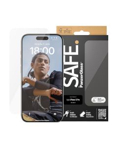 SAFE skjermbeskyttelse til iPhone 15 Pro | Ultra-Wide Fit