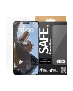 SAFE skjermbeskyttelse til iPhone 15 Pro Max | Ultra-Wide Fit