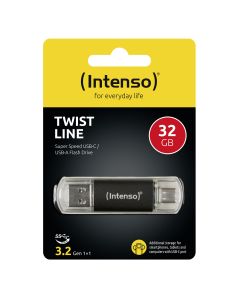 Intenso® 32GB Combi USB-stick (USB-A/C)