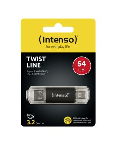 Intenso® 64GB Combi USB-stick (USB-A/C)
