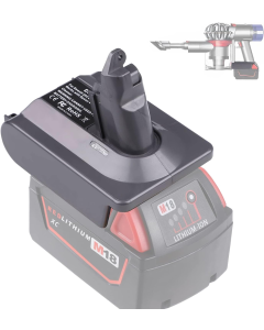 Batteriadapter fra Milwaukee 18V for Dyson V6