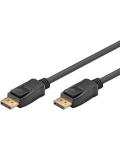 Goobay DisplayPort-tilkoblingskabel 1.4 8k @ 60Hz - 1 meter