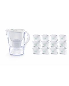 Brita Marella filterkanne 2,4L + 12x Maxtra Pro filter