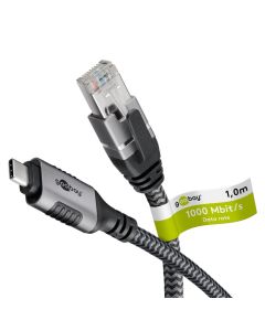 Goobay USB-A 3.1 til RJ45 Ethernet kabel - 1m