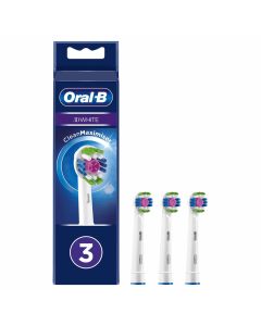 Oral-B 3D White Tannbørstehoder 3 stk. 