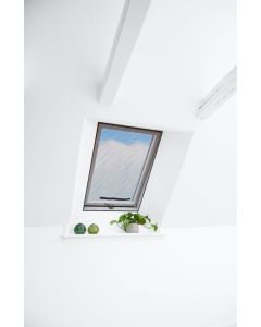 Insektnett for vindu med glidelås 130x150cm