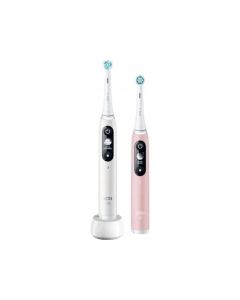 Oral-b iO Series 6 DUO Elektrisk tannbørste - Hvit/Rosa
