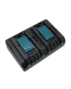 Batterilader for Makita 14,4-18V Li-ION slide batterier