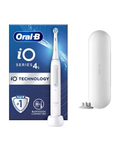 Oral-b iO Series 4 Elektrisk tannbørste med reiseetui - Hvit