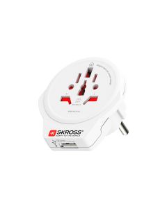 Skross Verden til Europa/Norge + USB