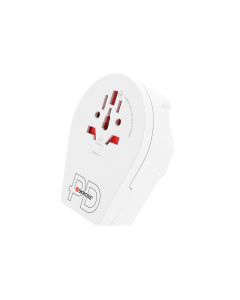 Skross reiseadapter verden til UK + PD USB-C