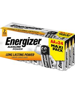 Energizer Alkaline Power AA / E91 Batterier (24 stk. )