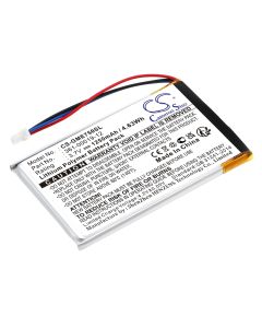Batteri til bl.a. Garmin navigasjon Edge 605, NUVI 465