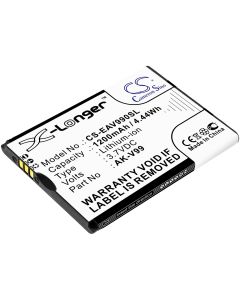 Batteri til bl.a. Emporia mobiltelefon Basic V26, Select, V99