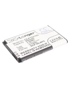 Batteri til bl.a. Kyocera mobiltelefon C2150, Coast S2151