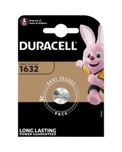 Duracell DL1632 / CR1632 knappcelle (1 stk.)