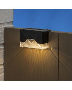 Solcelle vegglampe - 4 stk.