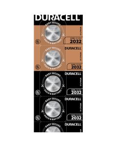 Duracell CR2032 litium knappcelle - 5 stk.