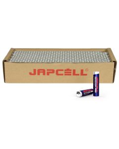 Japcell AAA / LR03 Industrial Pro alkaliske batterier – pakke med 200 stk.