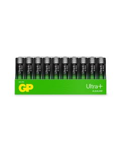 GP Ultra Plus Alkaline AA / LR6 batterier – 40 stk.