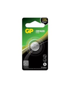 GP CR1620 litium knappcellebatteri – 1 stk.