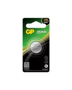 GP CR2025 litium knappcellebatteri – 1 stk.