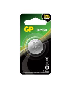 GP CR2320 litium knappcellebatteri – 1 stk.