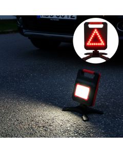 LED Arbeidslampe m/ 1400 lumen & varseltrekant