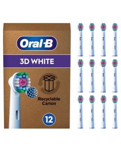 Oral-B 3D White Tannbørstehoder 12 stk