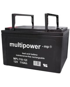 Multipower 12V – 110Ah, forbruksbatteri til elektrisk drevne kjøretøy