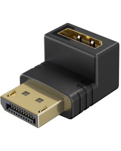 DisplayPort-adapter, 8K, vinklet opp