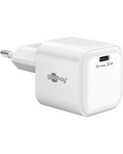 Goobay USB-C GaN Lader Nano 20W – Hvit