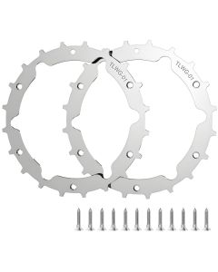 Metall terrenghjul for Gardena robotgressklipper – 2 stk.