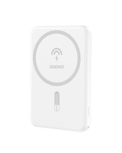 Dudao Powerbank K14S 5.000 mAh MagSafe USB-A/USB-C Hvit