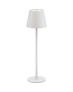 Oppladbar LED bordlampe - Hvit
