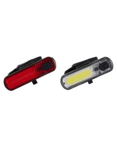 Oppladbar LED sykkellykt-sett med USB