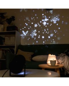 LED snøfnugg-projektor til innendørs bruk