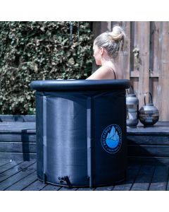 Isbad oppblåsbart og sammenleggbart - 330 liter
