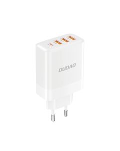 Dudao A5HEU USB Multiport lader 20W (3xUSB/1xUSB-C) - Hvit