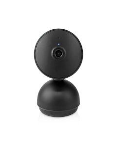 Nedis SmartLife innendørs kamera med nattsyn, Android & iOS, Wi-Fi – Svart