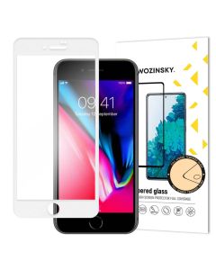 Wozinsky Tempered Glass skjermbeskyttelse - iPhone 7 / iPhone 8 / iPhone SE 2020 / iPhone SE 2022 - Hvit